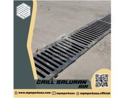 Grill Saluran Air Cast Iron  Tutup Selokan Drainase Tahan Lama - Malang