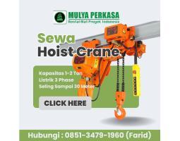 Sewa Hoist Crane 1-2 Ton -  Jakarta Timur