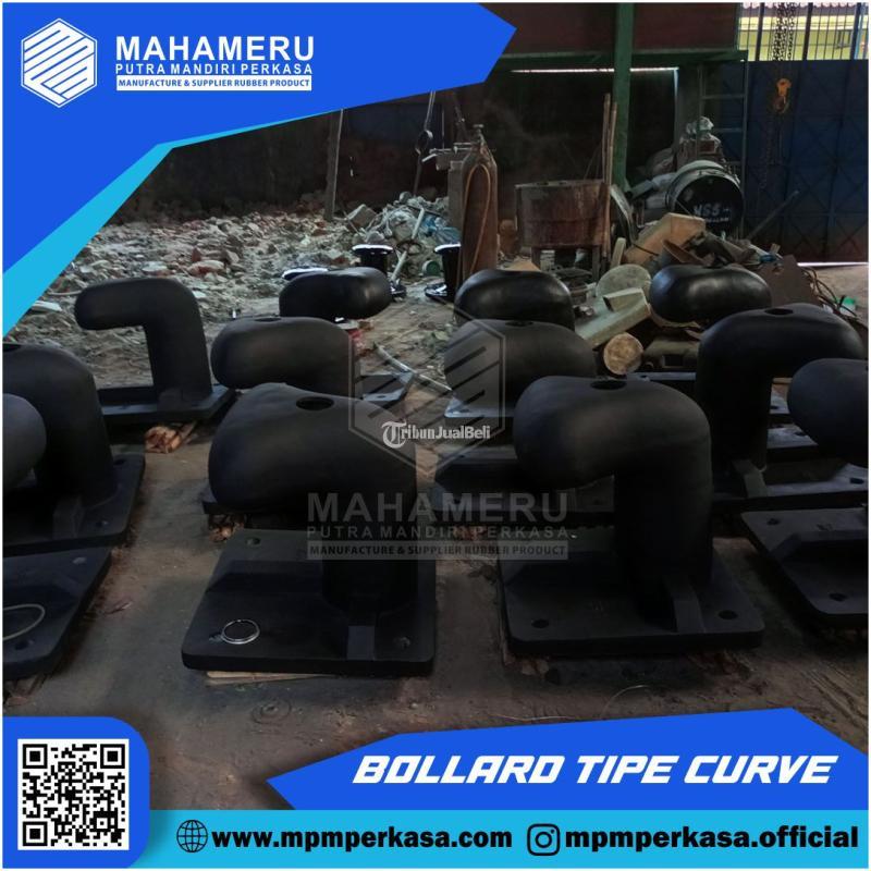 Supplier Bollard Tipe Curve, Pengikat Tali Kapal Dermaga Kapasitas Besar - Malang