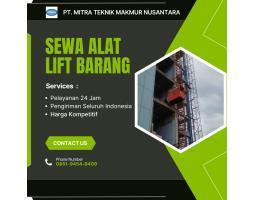 Sewa Lift Barang Unit Siap Pakai - Karangasem  