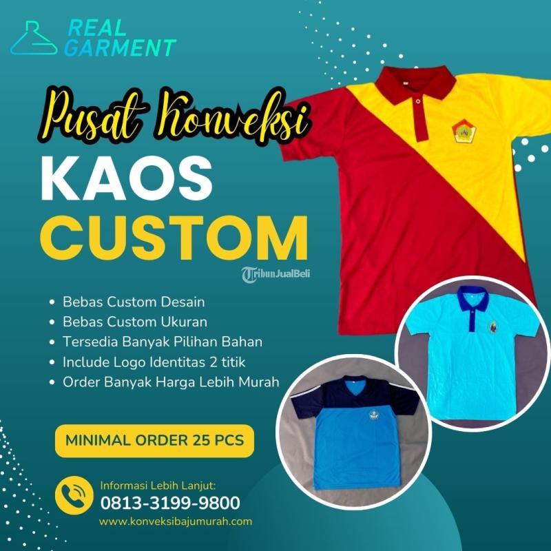 Jasa Konveksi Kaos Custom Murah - Sidoarjo