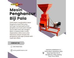 Mesin Penghancur Biji Pala Graha Mesin - Malang 