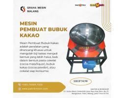 Mesin Pembuat Bubuk Kakao Graha Mesin - Malang