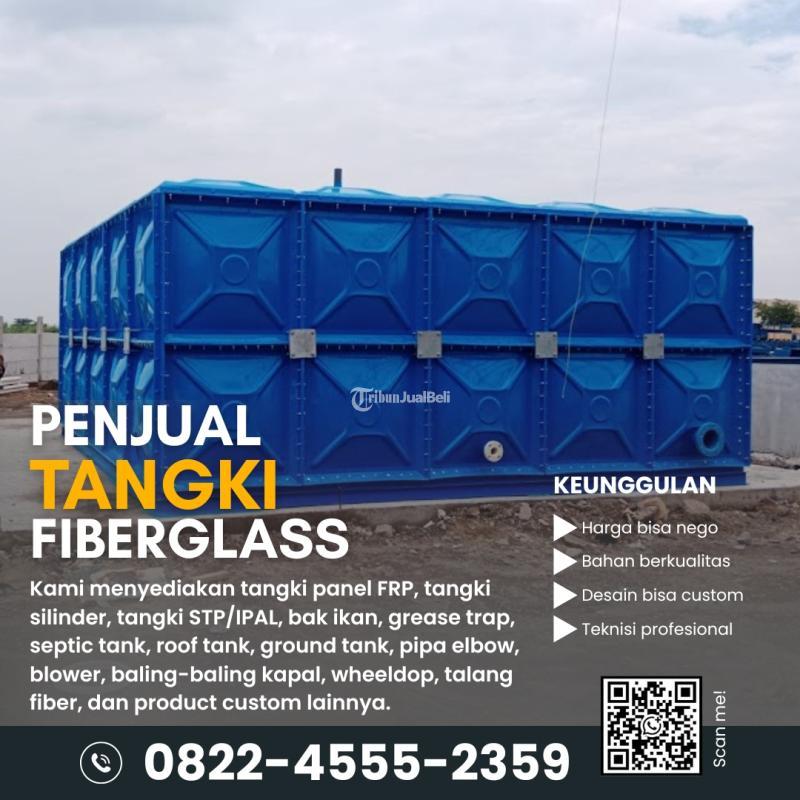 Tangki Fiberglass Desain Custom Harga Terjamin Murah - Sumenep