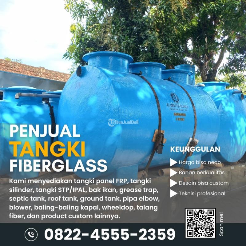 Tangki Fiberglass Desain Custom Harga Terjamin Murah - Sumenep