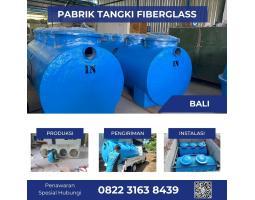 Tangki STP Fiberglass Kinerja Baik dengan Sistem yang Handal - Tabanan