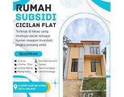 Dijual Rumah Subsidi Lokasi Strategis Dekat Dengan Fasilitas Publik - Malang