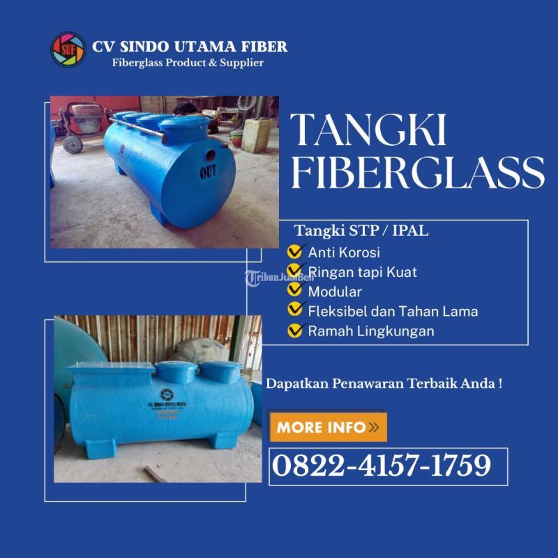 Pabrik Tangki Fiberglaass, Sedia Tangki STP IPAL -  Kab. Pandeglang Banten
