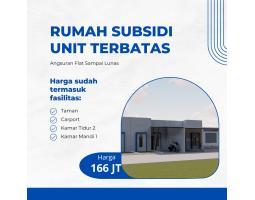 Dijual Rumah Subsidi 1 Lantai Murah Dekat Sawojajar - Malang