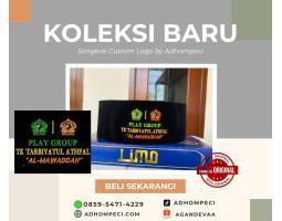 Songkok Custom Logo 100 Original  Rapi, Kuat  Nyaman Dipakai by Adhompeci - Kediri