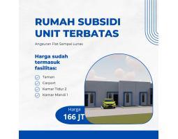 Dijual Rumah Subsidi Murah Tanpa DP Lokasi Kambingan Dekat Wisnuwardhana - Malang