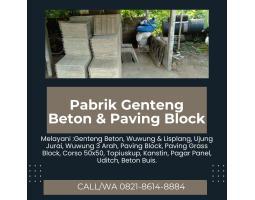 Genteng Beton Kuat dan Kokoh Murah - Malang 