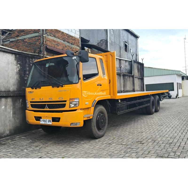 Dijual Truk Bekas, Mitsubishi Fuso Tronton 6x4 Hd Losbak, Tahun 2023, Mulus, Ban Baru, Murah - Jakarta Utara
