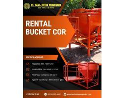 Sewa Bucket Cor 800L - 1500L - Bandung
