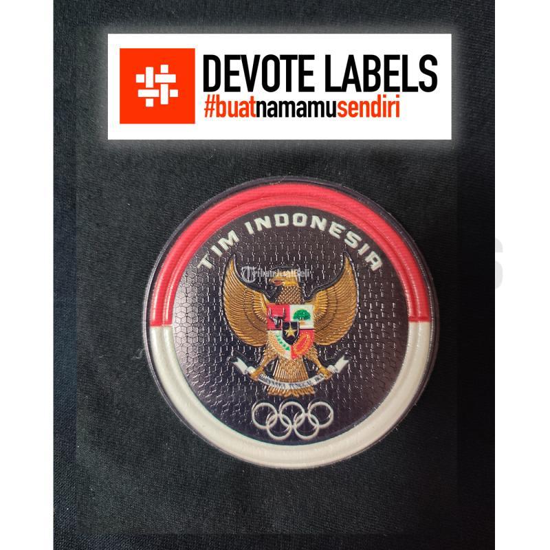 Vendor Cetak Label Patch 3D TPU Devotelabels - Solok