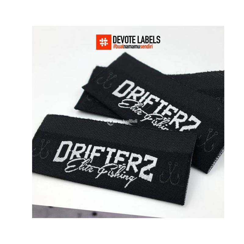 Cetak Label Woven Damask Devotelabel - Solok