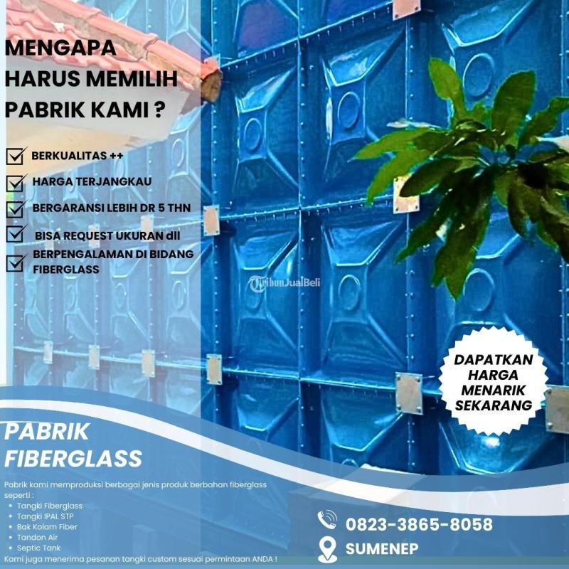 Roof Tank Panel Fiberglass FRP 10000 Liter - Sumenep