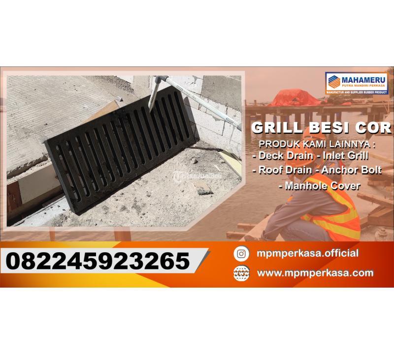 Grill Besi Cor, Grill Cast Iron, Grill Saluran Air - Denpasar