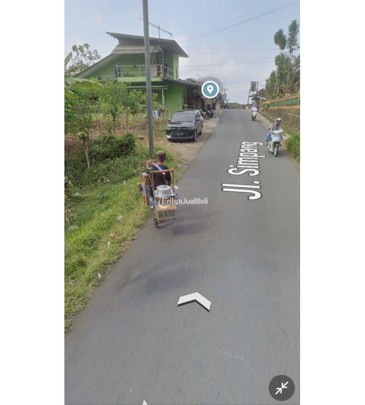 Jual Tanah Datar dan Strategis Pinggir Jalan Raya Kabupaten Luas 1120 m2 SHM Lokasi Strategis Pinggir Jalan Raya - Tasikmalaya