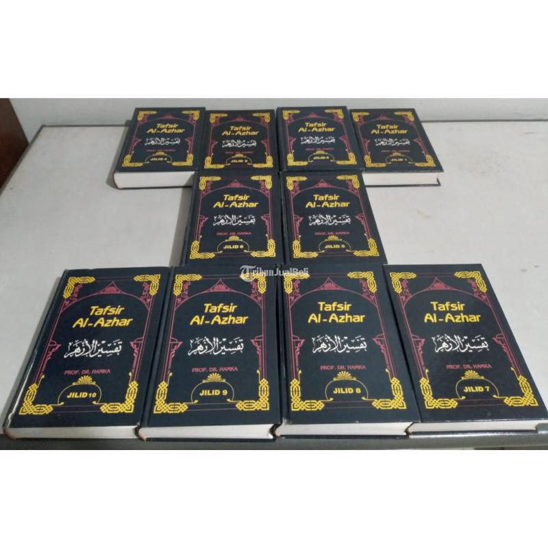 Buku Tafsir Al-Azhar Hamka Jilid Lengkap Original Pustaka Nasional 1999 - Bandung