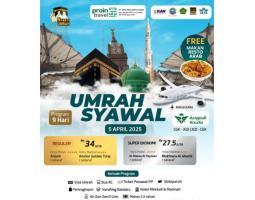 Biaya Travel Umroh Syawal Untuk 1 Orang Dewasa Selama 9 Hari  - Jakarta Timur