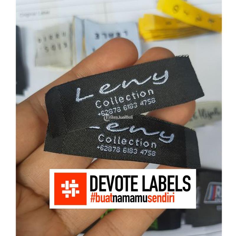 Label Pakaian Nylon Kualitas Terbaik - Bungo