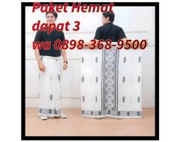 Supplier Sarung Sholat Terbaik, 1 Paket isi 3 Sarung - Jakarta Selatan