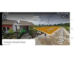 Jual Tanah Siap Bangun PAL 5. Gg.H.Usman Ukuran 105x24 10 Kavling Harga 2.6M  - Pontianak