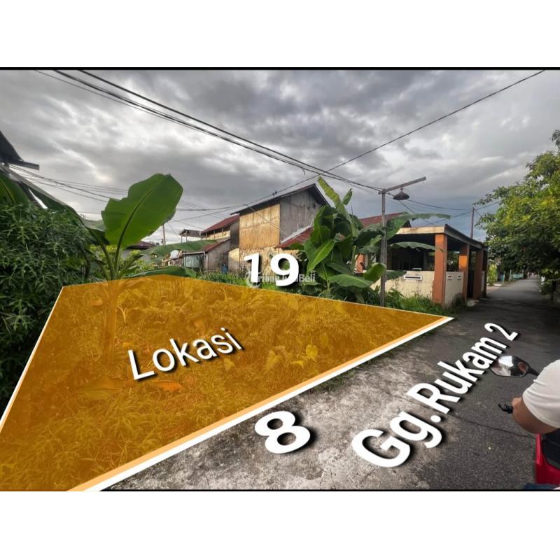 Dijual Cepat Tanah Ukuran 8x19 m2 Jalan Tembusan Masuk Mobil Gg Jambu Mente Gg Rukam - Pontianak