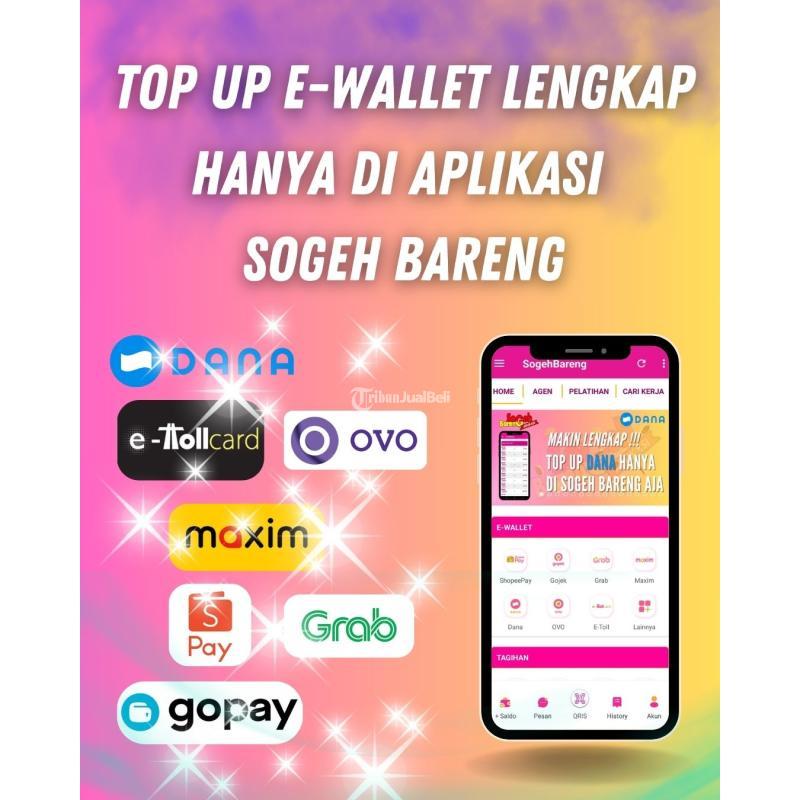 Aplikasi TopUp Ewallet Terlengkap untuk Usaha - Surabaya