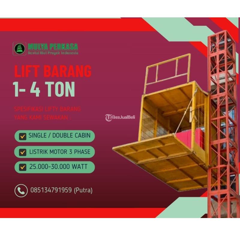 Sewa Lift Barang Lift Material Alimak  - Jakarta Pusat