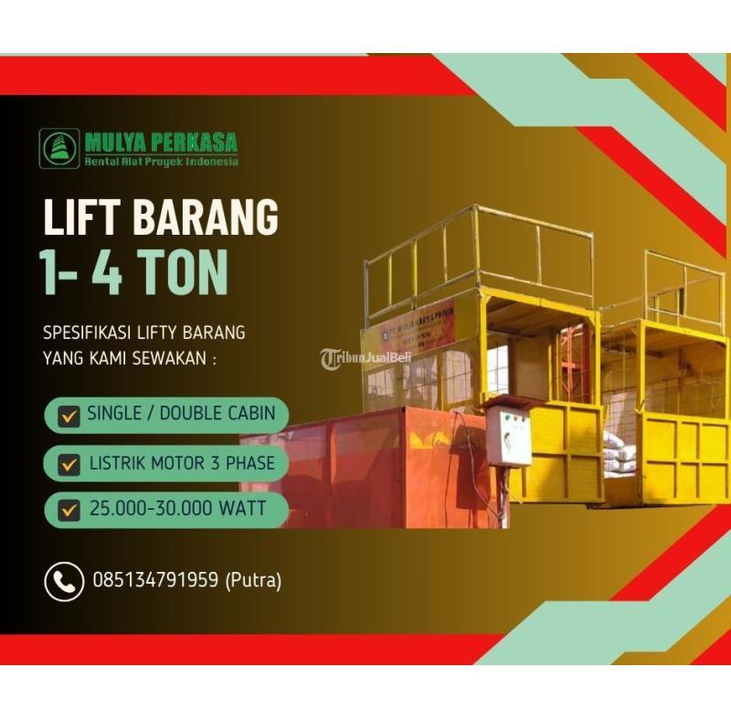 Sewa Lift Barang Lift Material Alimak - Jakarta Pusat