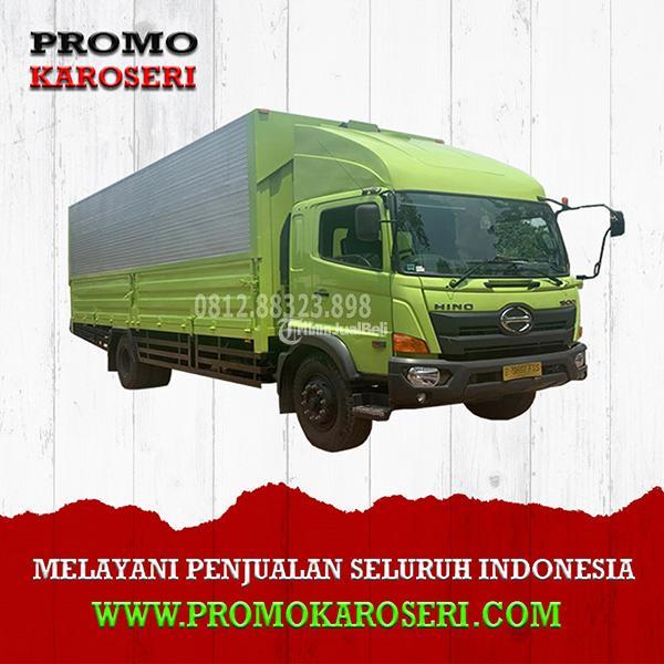 Karoseri Wingbox Hydraulic Manual Terpal- Bekasi