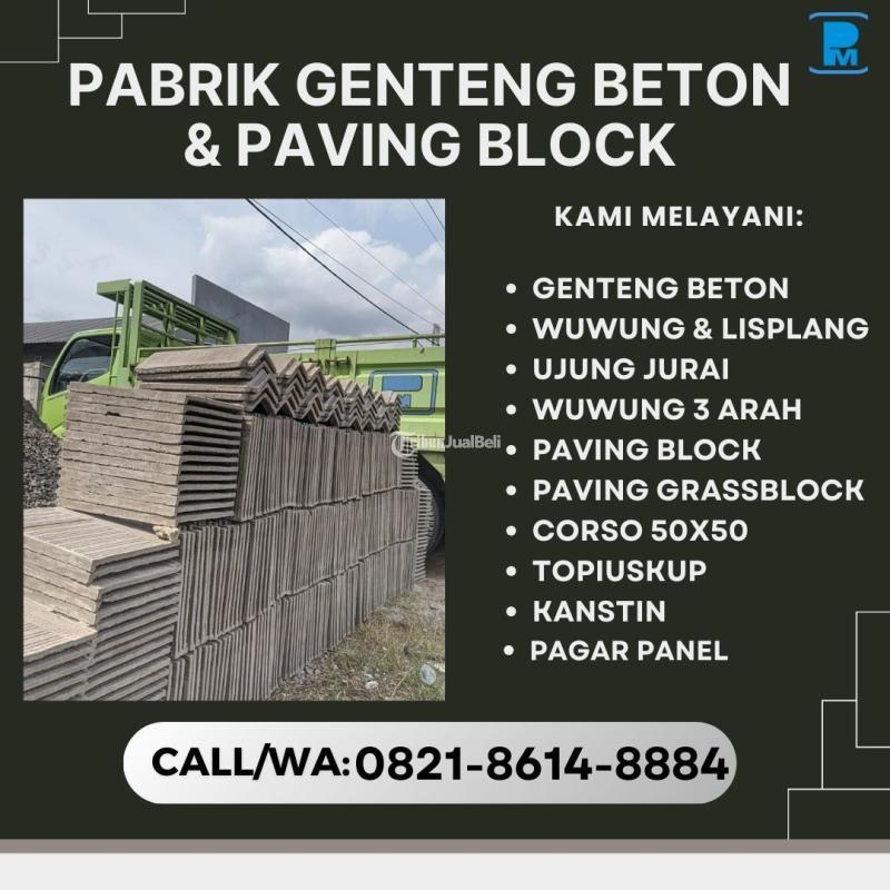  Genteng Cor Flat untuk Proyek Bangunan - Malang 