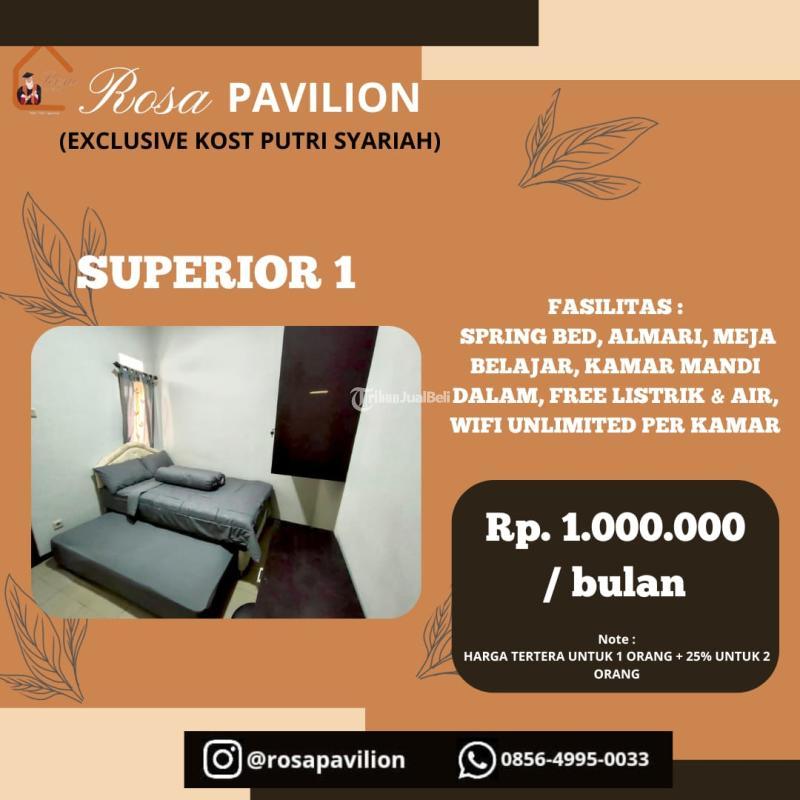 Disewakan Kost Putri Fasum Lengkap - Malang