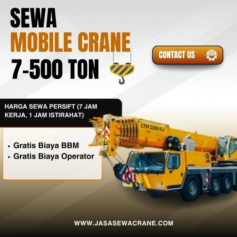 Jasa Layanan Sewa Crane Berkualitas di Kelapa Indah - Tangerang