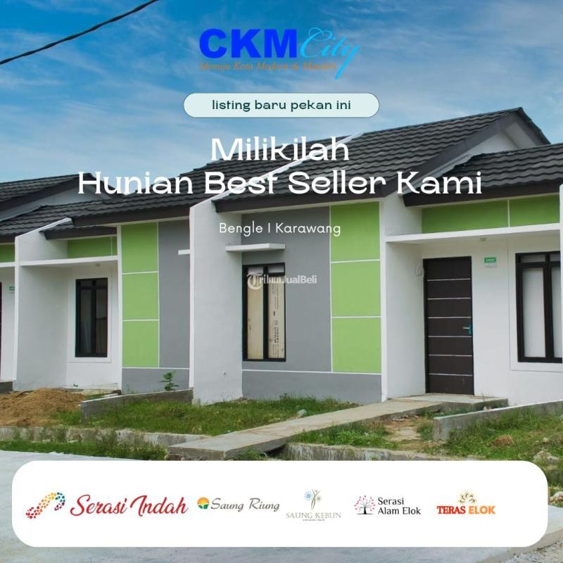 Dijual Rumah, LT. 60m2, LB. 35m2, 2KT, 1KM, Wilayah Asri, Pemandangan Pinggiran Kota, Majalaya - Karawang