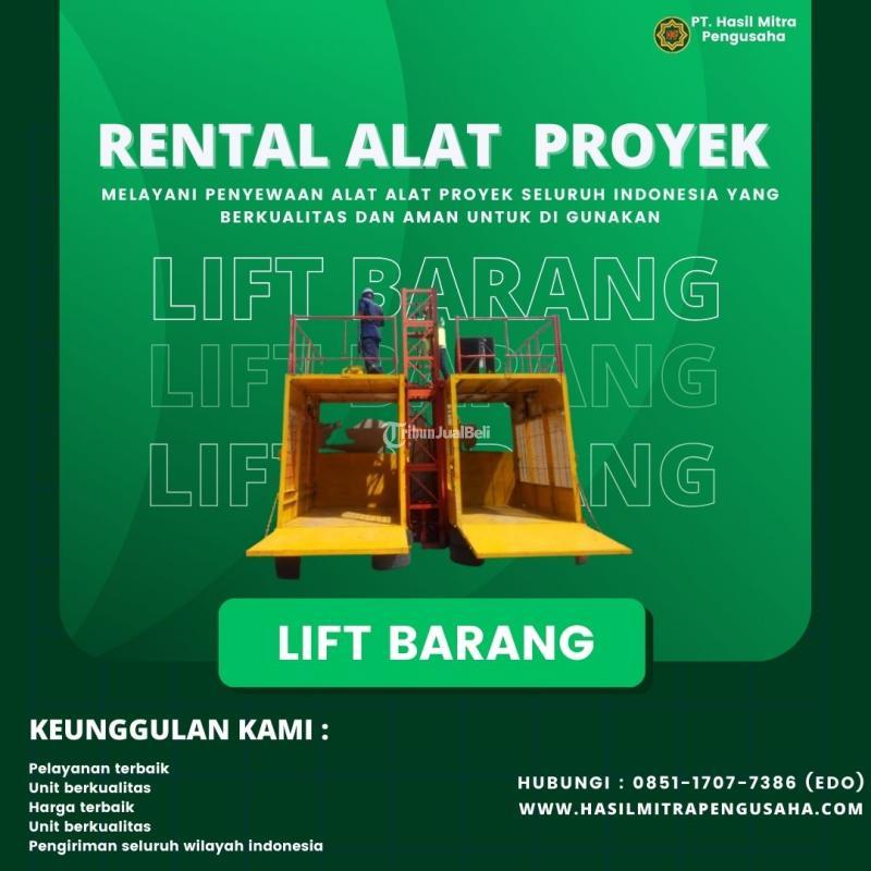 Sewa Lift Barang Banyuwangi Provinsi Jawa Timur Lift Material - Banyuwangi
