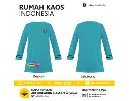 Kaos Tunik Custom Kapontori Seragam Guru - Buton