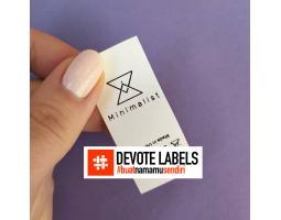 Label Baju Piterban Putih - Muaro Jambi