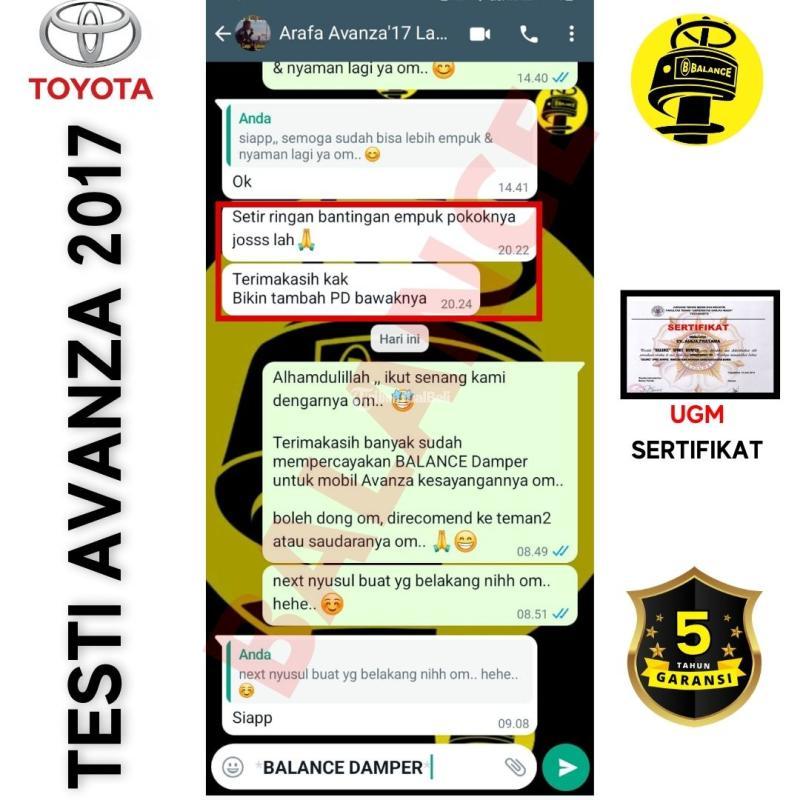 Anti Limbung, Anti Oleng Pasang Balance Spring Buffer Nyaman Seharian - Bandar Lampung