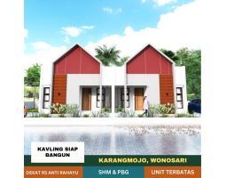 Dijual Rumah Murah Minimalis Modern 2KT 1KM SHM Dekat RSI Gunung Kidul, Unit Terbatas - Gunung Kidul