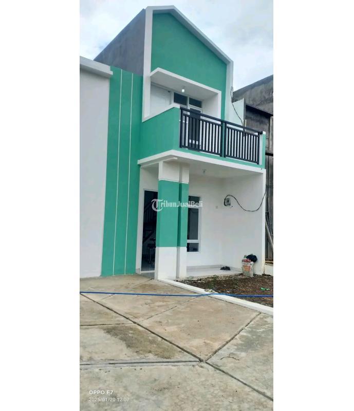 Dijual Rumah Tanpa DP Konsep Mezzanine Dekat Kawasan Industri Cikarang Tipe 45 2KT 2KM Legalitas SHM - Bekasi