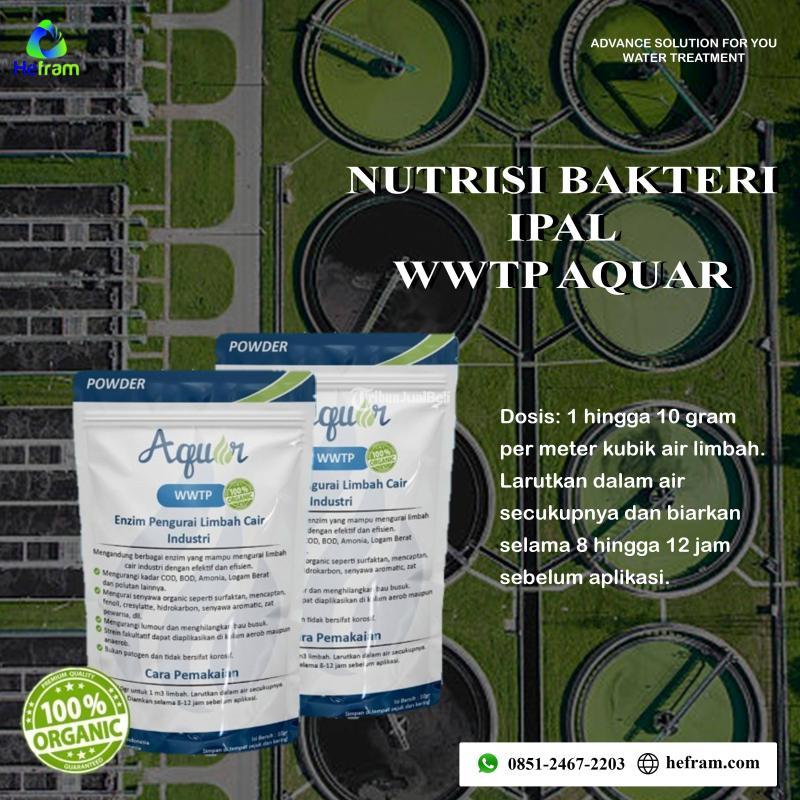 Supplier Nutrisi Bakteri IPAL WWTP - Bogor