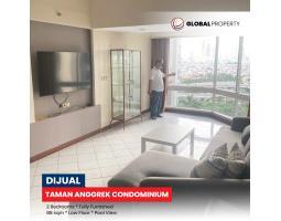 Dijual Apartemen, Taman Anggrek Condominium 2 Bedroom, Luas 88sm2, Fully Furnished, Pool View - Jakarta Barat