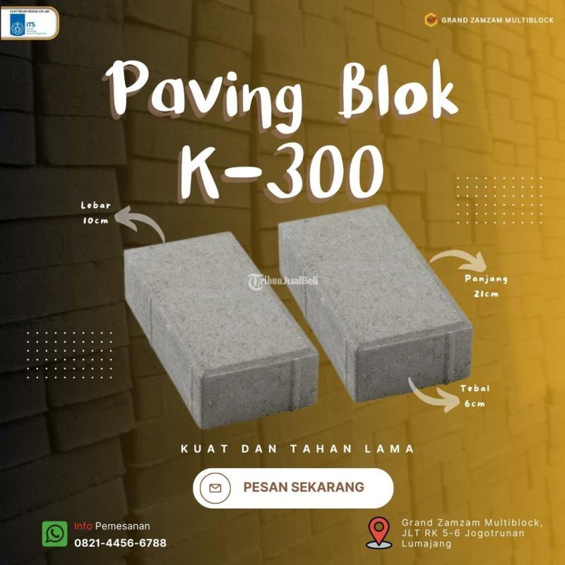 Paving Blok K300 Termurah - Lumajang