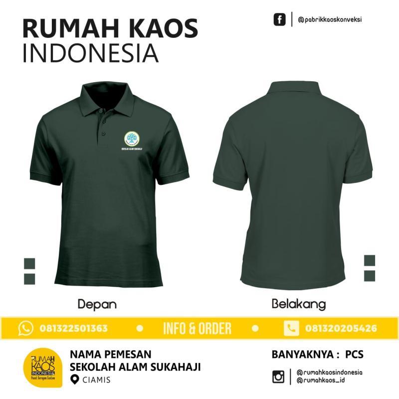 Kaos Polo Custom Kualitas Terbaik - Pidie