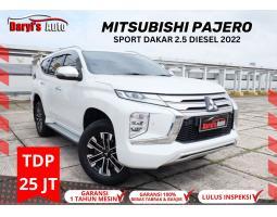 Mobil Mitsubishi Pajero Sport Dakar AT Diesel Sunroof Putih Tahun 2022 - Jakarta Utara 