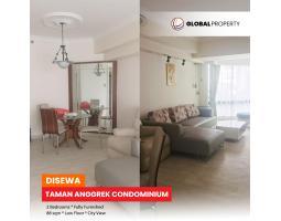 Disewa Apartemen Taman Anggrek Condominium Fully Furnished 2 Bedroom, Lantai Bawah - Jakarta Barat