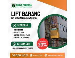 Sewa Lift Barang  Lift Material  Lift Cargo  Alimax Murah Bisa Nego - Makassar